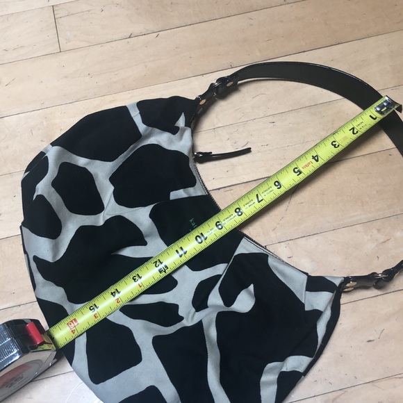 Kate Spade canvas giraffe 🦒 print bag - Picture 9 of 10